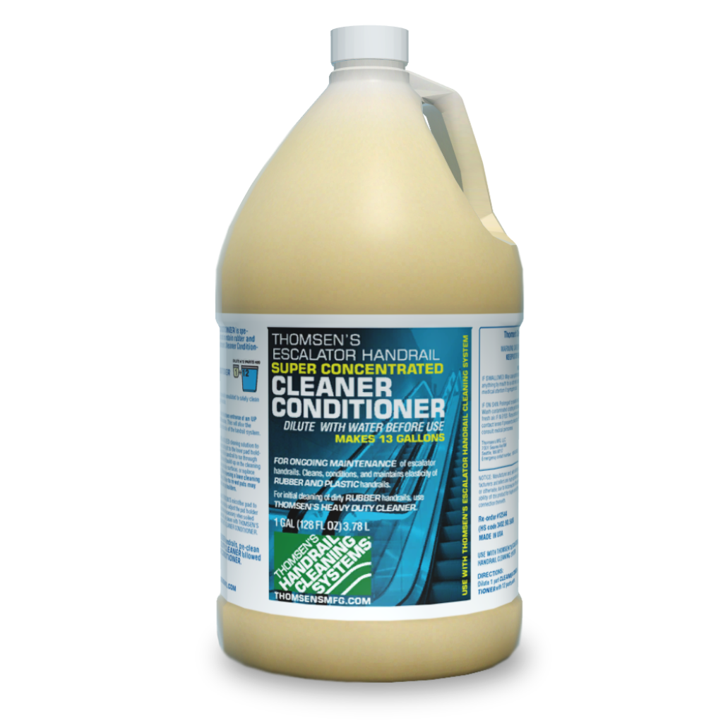 Escalator Handrail Cleaner